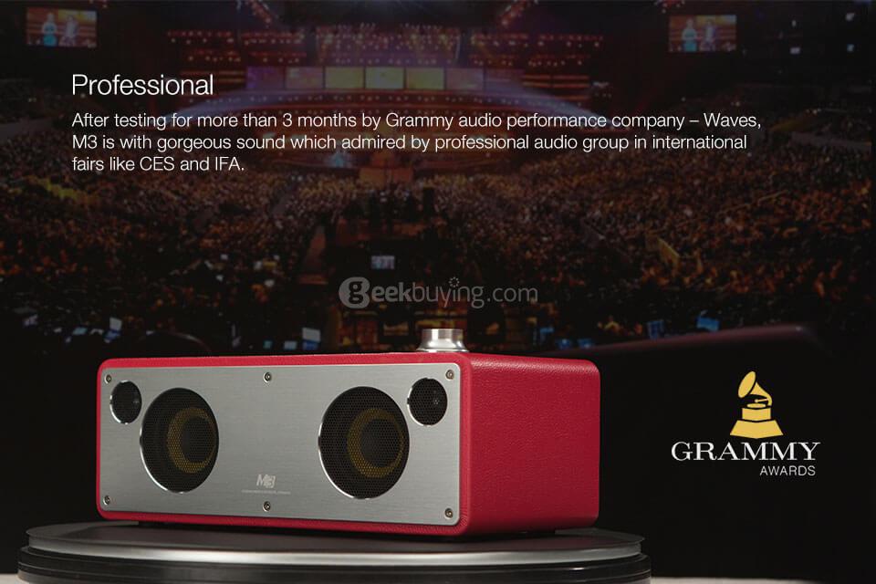 GGMM WS-301 M3 Wireless Bluetooth 4.0 WiFi Digital Speaker - Coffee