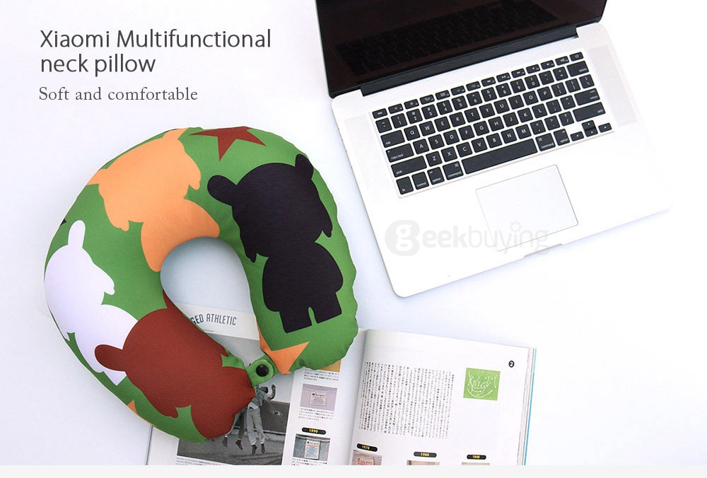 Original Xiaomi Multifunctional Neck Pillow U Shaped Pillow Foam Pillow