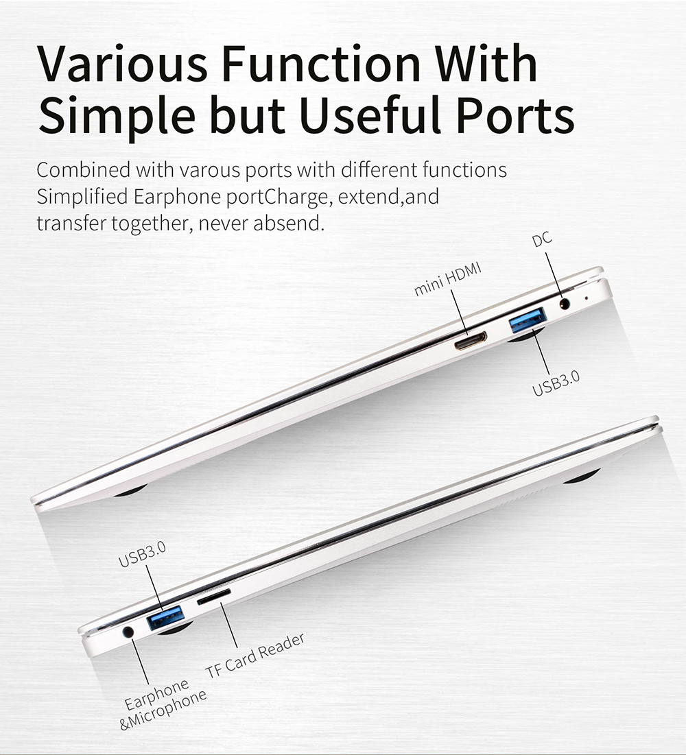 Jumper EZbook 3 Pro Laptop Silver