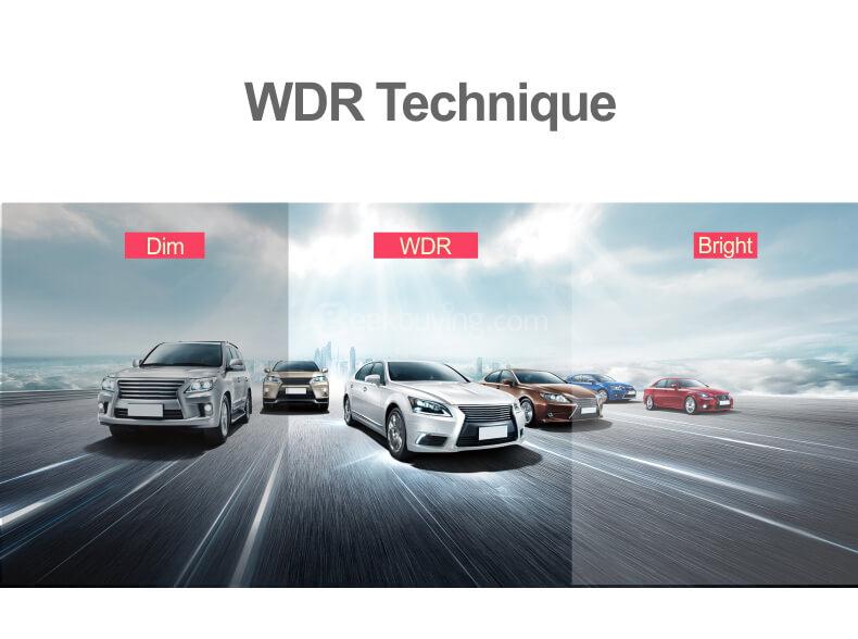 CARSUITE X6 1080P Car DVR Camera Hisilicon Chipset 156 Degree Wide Angle Car Recorder Dash Cam - Gray