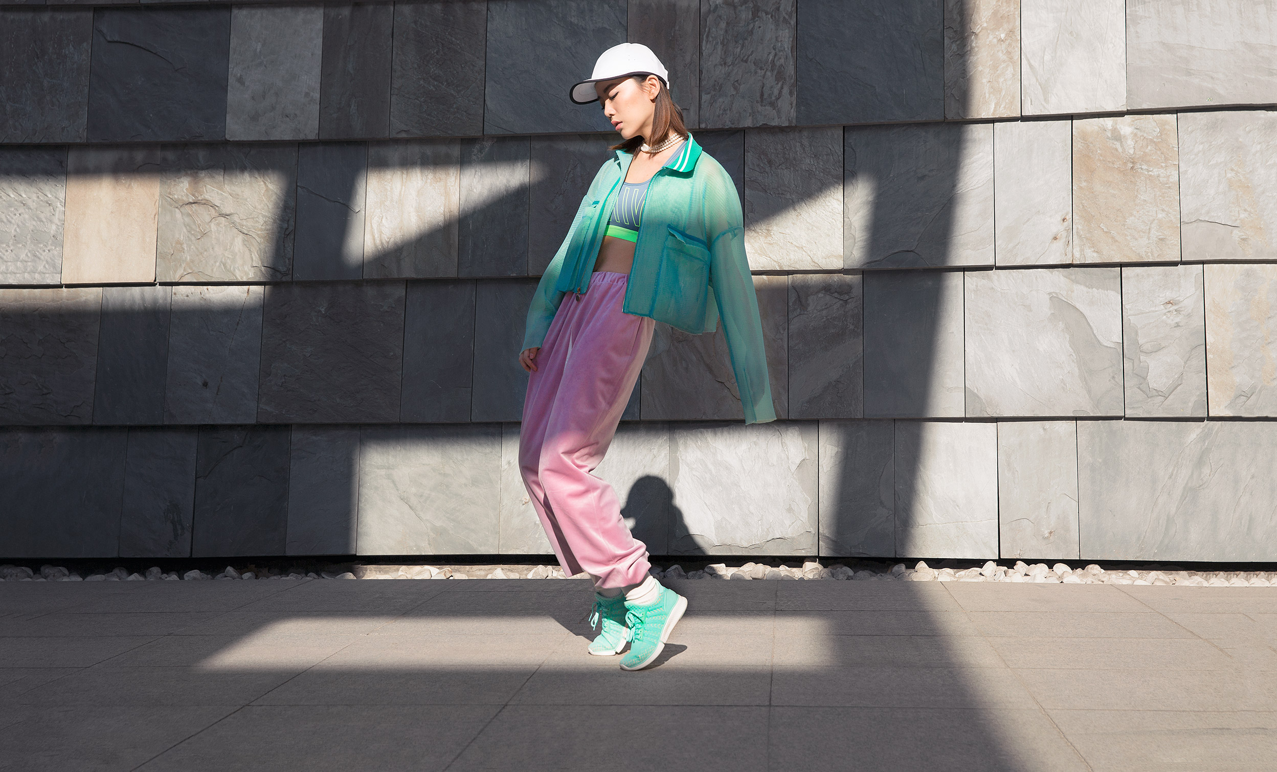 Xiaomi Mijia Smart Shoes 2mm High Elastic Knitting Uppers Fishbone Bionic Structure TPU Inside Mijia Running Shoes - Green /Size 38 (Woman)