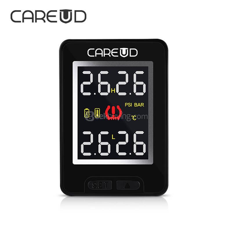 CAREUD U912WF Wireless TPMS Tire Pressure Monitoring System Internal Sensor - Black