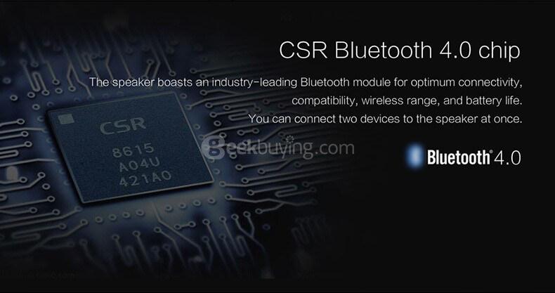 Original Huawei AM08 Little Swan Wireless Bluetooth 4.0 CSR Speaker Touch Control 3D HD Surround Sound Effect - White