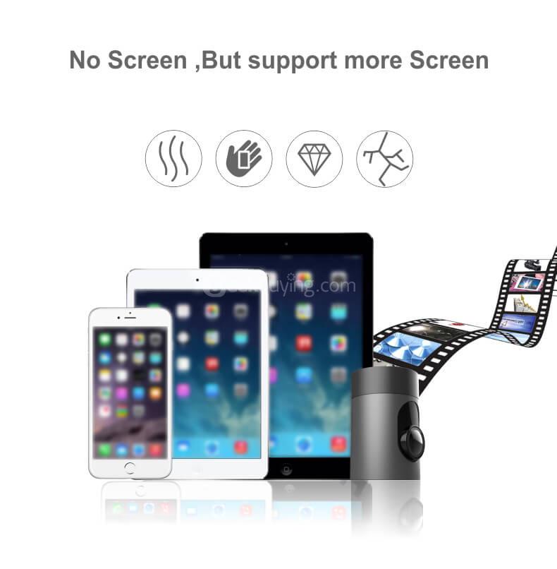 CARSUITE X6 1080P Car DVR Camera Hisilicon Chipset 156 Degree Wide Angle Car Recorder Dash Cam - Gray