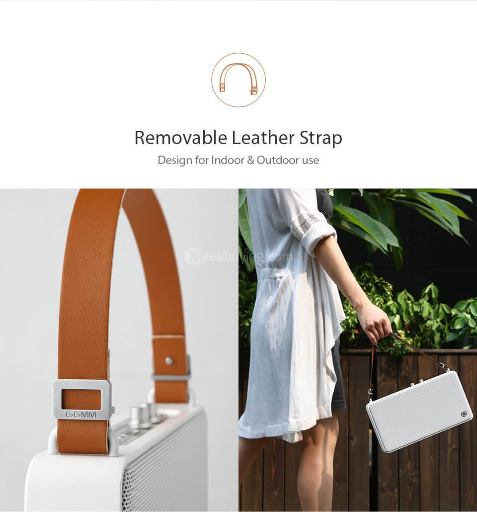 GGMM E5-100 Wireless Bluetooth 4.0 WiFi Stereo Sound Portable Smart Speaker - Black