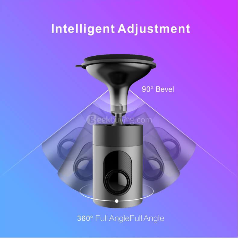 CARSUITE X6 1080P Car DVR Camera Hisilicon Chipset 156 Degree Wide Angle Car Recorder Dash Cam - Gray