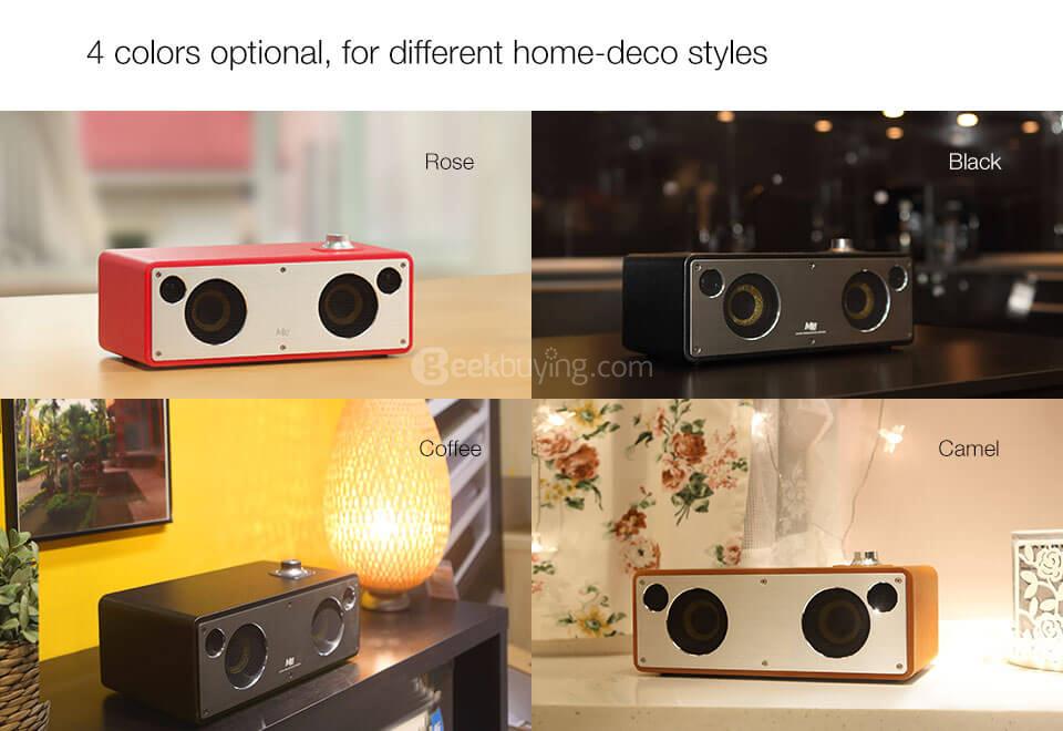 GGMM WS-301 M3 Wireless Bluetooth 4.0 WiFi Digital Speaker - Coffee