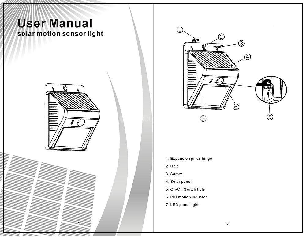 Light label solar схема подключения