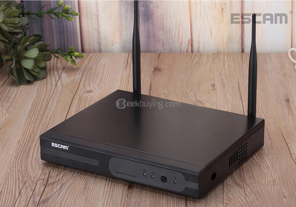 ESCAM WNK404 4CH WiFi IP Cameras and 1CH WiFi NVR 720P Wireless NVR Kit