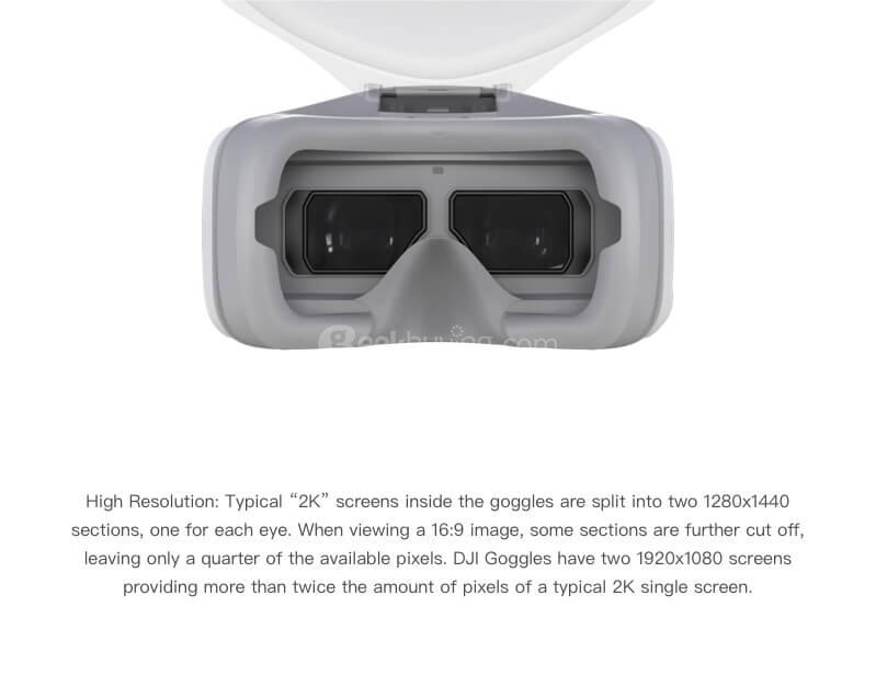 DJI Goggles 5 Inches Head Tracking FPV Glasses for DJI Phantom Mavic Pro Inspire