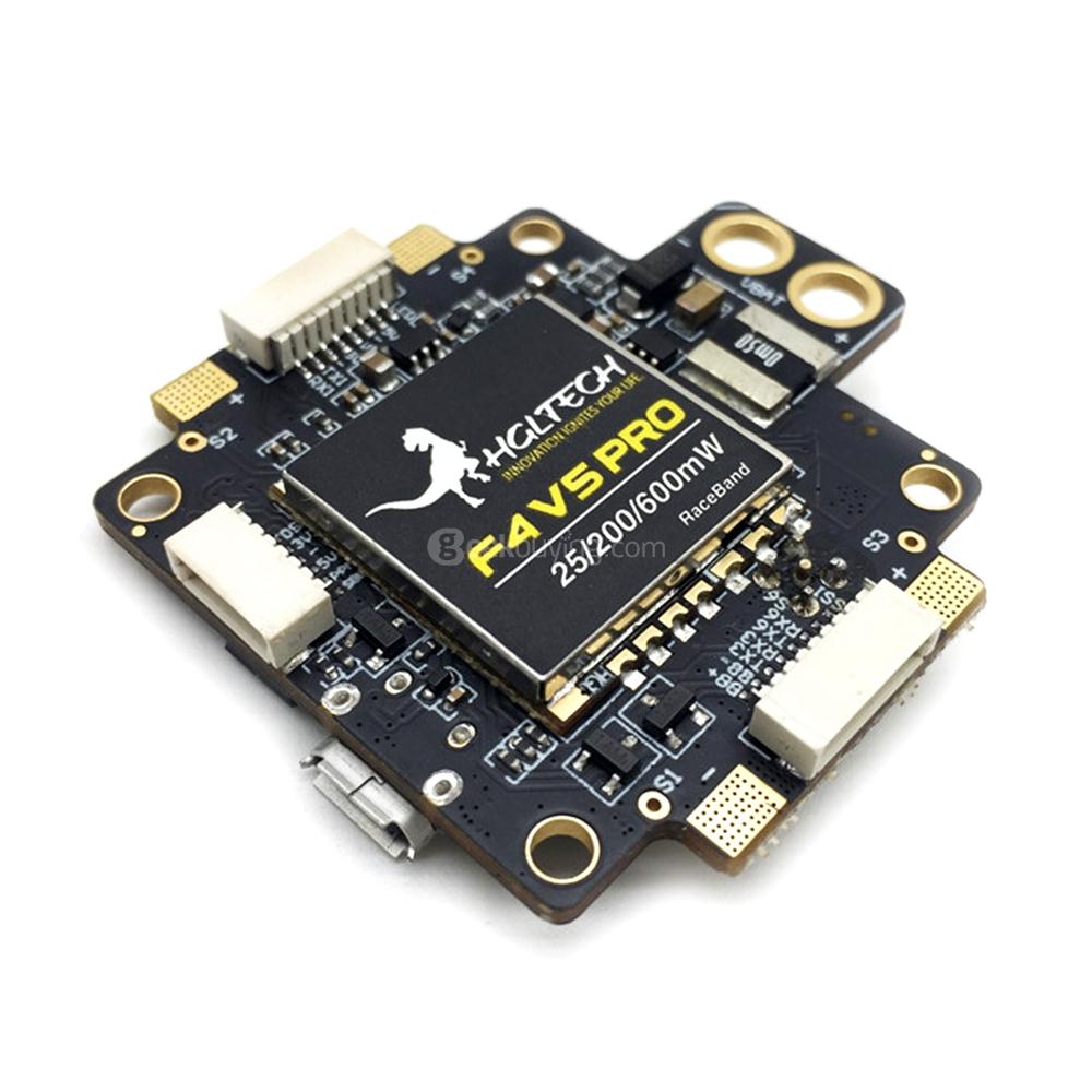 HGLRC F4 V5PRO Flight Controller AIO Board RP-SMA Female Version