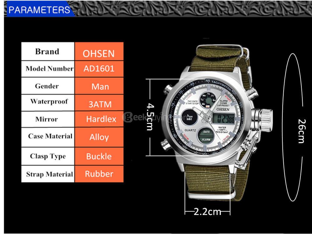 ohsen ad1601 manual