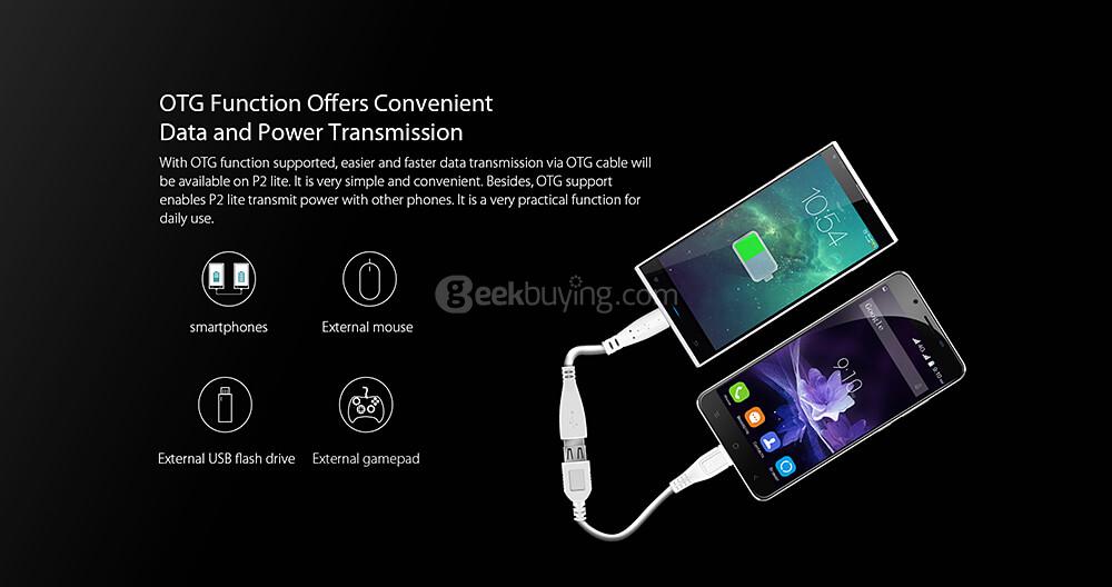 [HK Stock]Blackview P2 Lite 5.5 Inch 4G LTE Smartphone FHD Screen 3GB 32GB MTK6753 13.0MP Cam Android 7.0 6000mAh - Gold