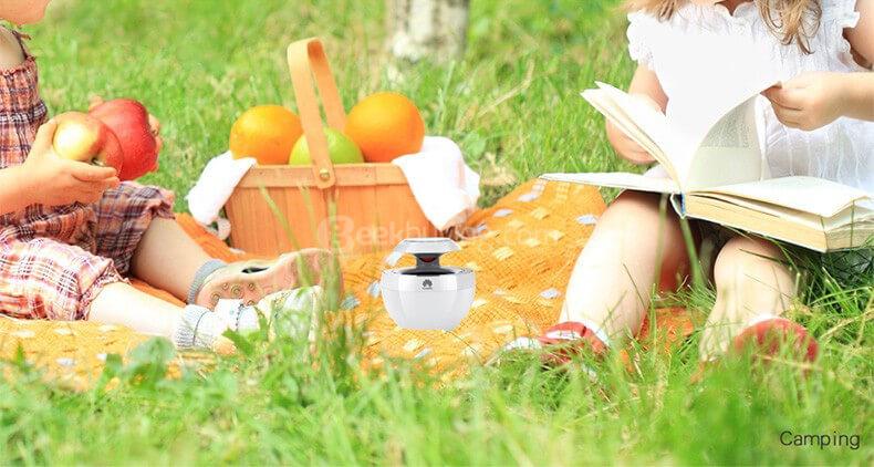 Original Huawei AM08 Little Swan Wireless Bluetooth 4.0 CSR Speaker Touch Control 3D HD Surround Sound Effect - White