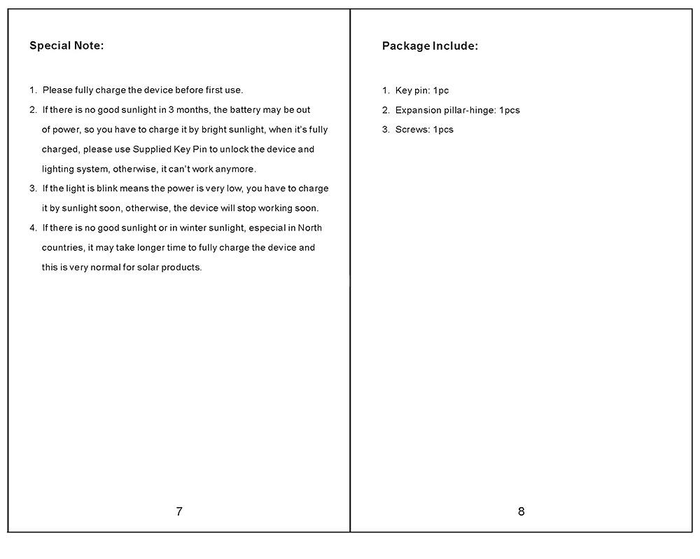 L806 Solar Motion Sensor Two-mode Light with 8 LED Lights Water-resistant  - Black