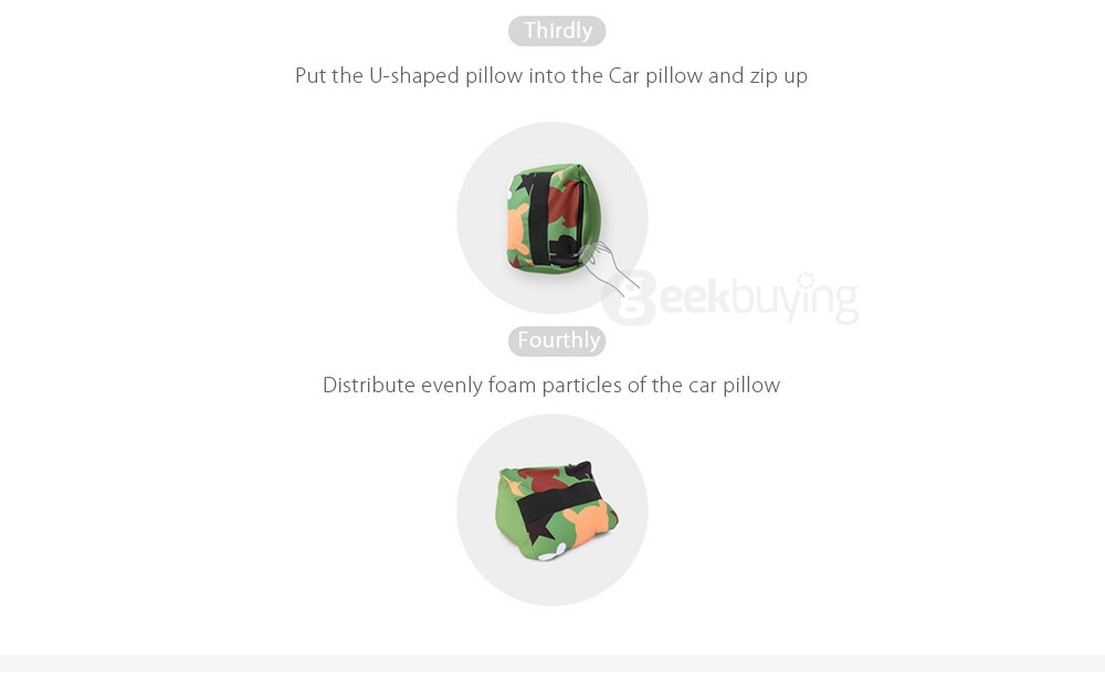 Original Xiaomi Multifunctional Neck Pillow U Shaped Pillow Foam Pillow
