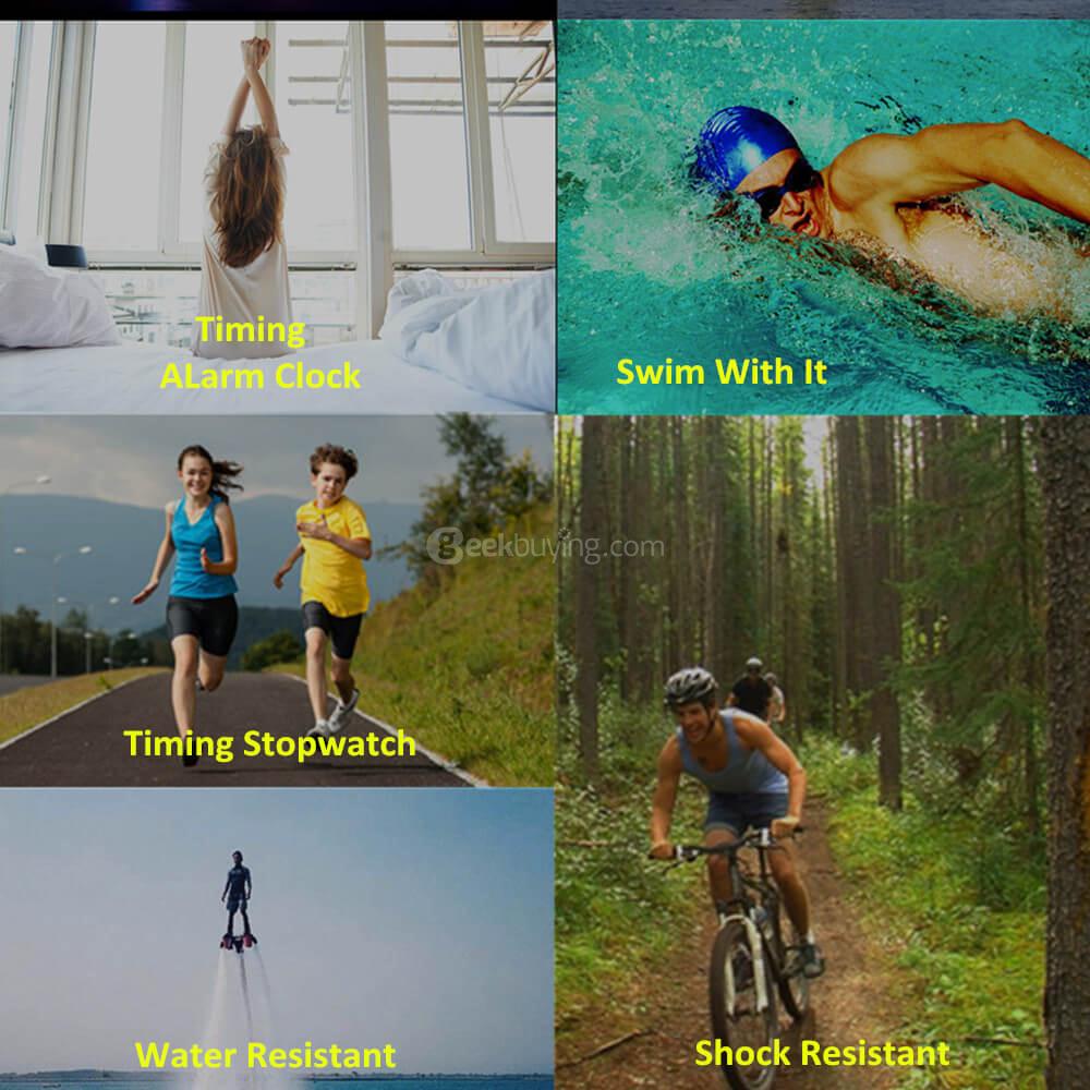 OHSEN 1601 Fashion Digital Quartz Outdoor Sports Men Wrist Watch Black Dial