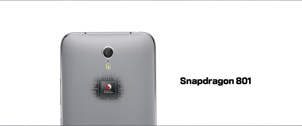 LENOVO ZUK Z1 International Version 5.5Inch 4G LTE  Smartphone FHD  Screen 3GB 64GB Snapdragon 801 13.0MP U-Touch 4100mAh - Gray