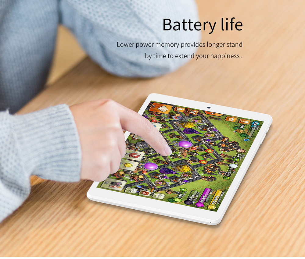 Teclast P89H 7.85 Inch Tablet Android 6.0 MT8163 Mali-T720MP2 1GB RAM 16GB ROM GPS Bluetooth IPS Display Touch Screen Dual Camera - White