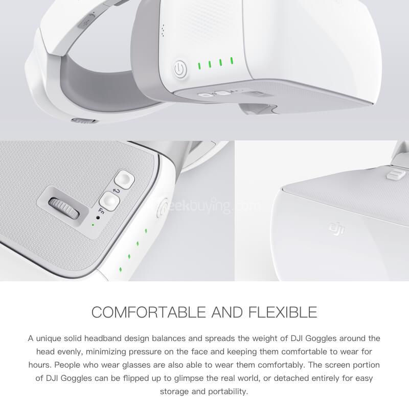 DJI Goggles 5 Inches Head Tracking FPV Glasses for DJI Phantom Mavic Pro Inspire