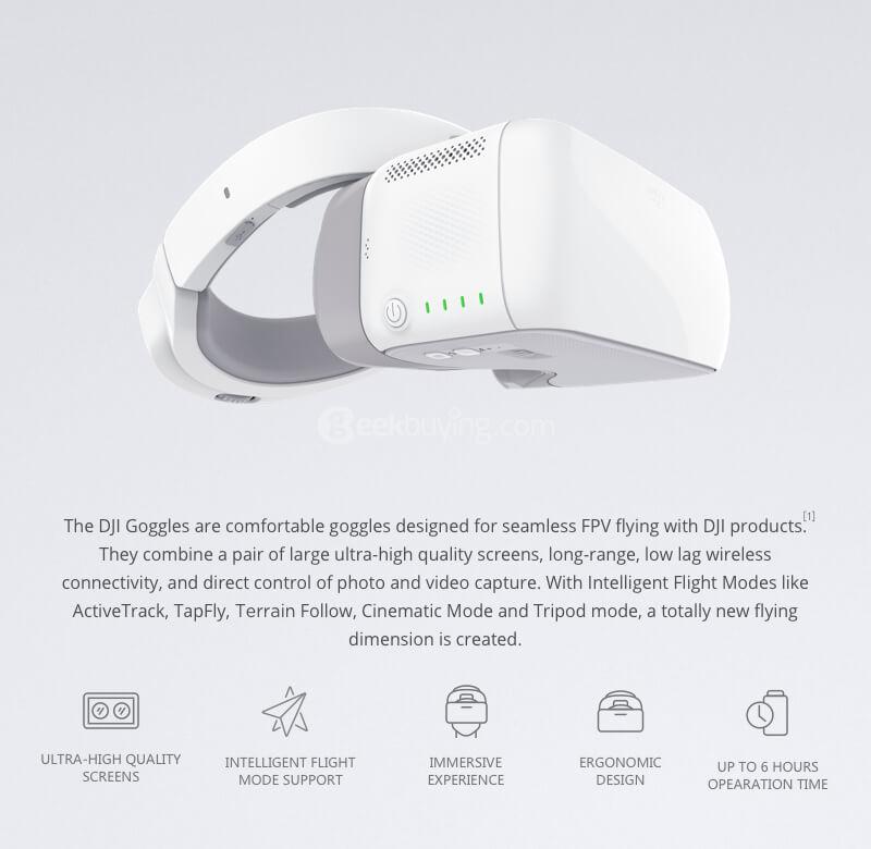 DJI Goggles 5 Inches Head Tracking FPV Glasses for DJI Phantom Mavic Pro Inspire