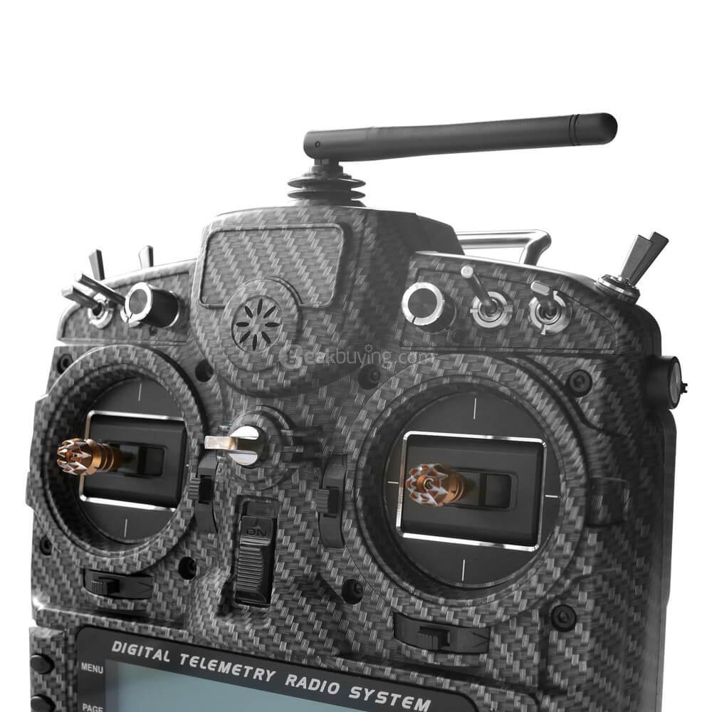 Orginal FrSky Taranis X9D Plus Transmitter Spare Part Custom Shell Case - Carbon Fiber
