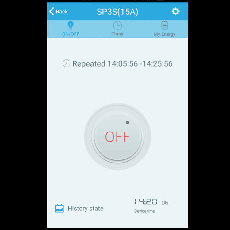 Broadlink SP3S Smart Plug WiFi Connection SPcc Contros  APP Remote Control Muti-timer With Power Detection - EU Plug