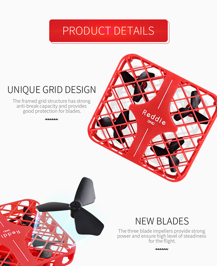 DHD D3 Mini Mesh 2.4G 4CH 6Axis with Headless Mode RC Quadcopter RTF