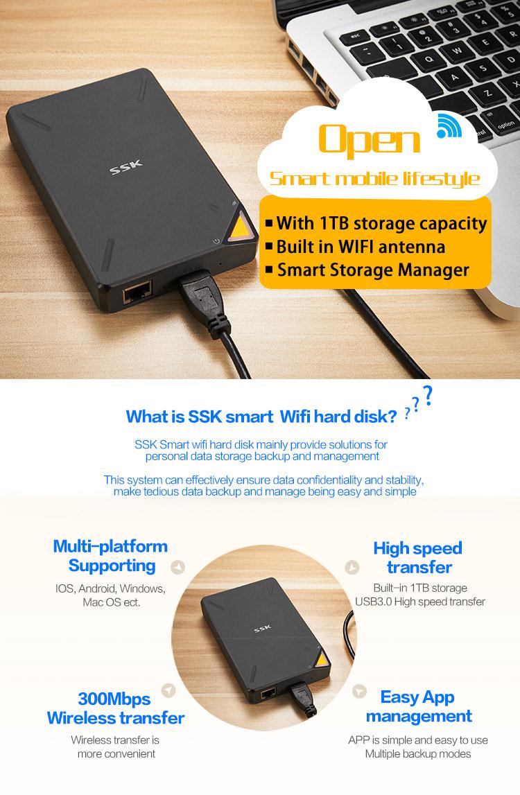 SSK SSM-F200 Smart WIFI Home Cloud