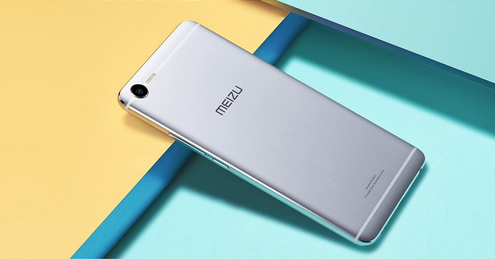 MEIZU Meilan E2 5.5 Inch 4G LTE Smartphone FHD Screen 4GB 64GB Helio P20 13.0MP Cam Flyme 6.0 OS 18W mCharge Metal Body Flashlight Antenna - Black