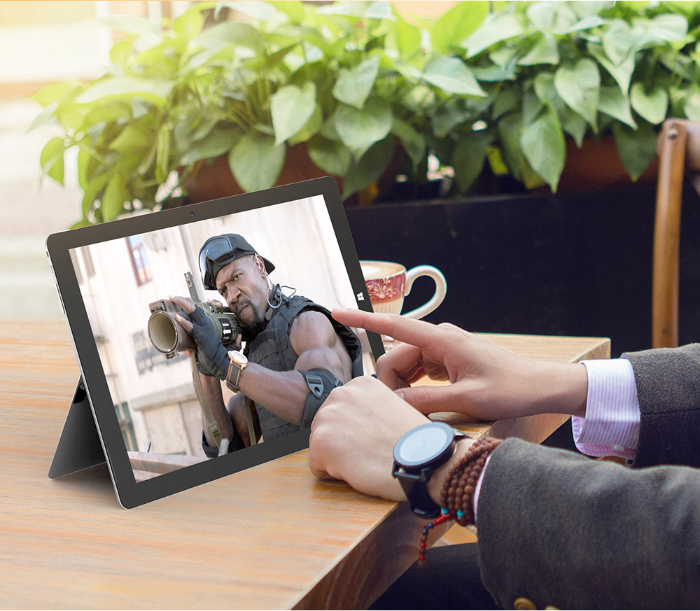 Teclast X5 Pro 2in1 Tablet 12.2 Inch 7th Gen Intel Core M3 Processor Dual Core 2.6GHz 8GB RAM 256GB SSD Type-C Windows 10 1920*1200 -Silver