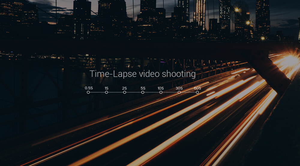 MGCOOL Explorer Pro 4K 30fps Sports Camera Allwinner V3 Sony IMX179 6G Sharkeye Lens Time Lapse - Black