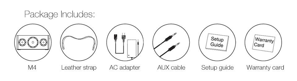 GGMM WS-401 M4 Dual Wireless Speaker WiFi Bluetooth Mini Portable Speaker Home Hi-Fi Music Player - Blue