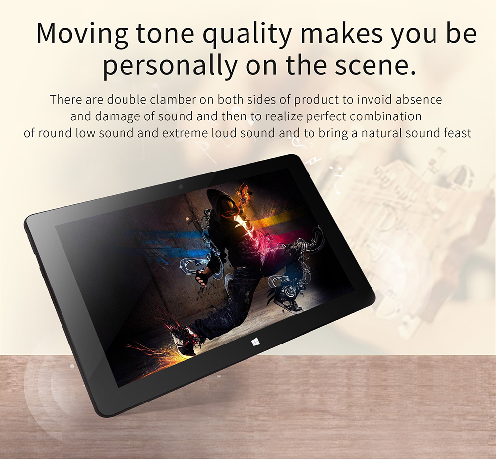 Jumper EZpad 4S Pro 10.6 inch Tablet Windows 10 Cherry Trail X5 Z8350 1.92GHz 4GB RAM 64GB ROM Bluetooth 4.0 6600mAh 2.0MP Camera - Gray