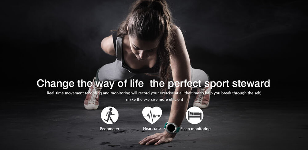 No.1 G8 Smart Watch Phone MTK2502 Bluetooth 4.0 SIM Card Call Message Reminder Heart Rate Monitor Compatible with Android IOS - Green