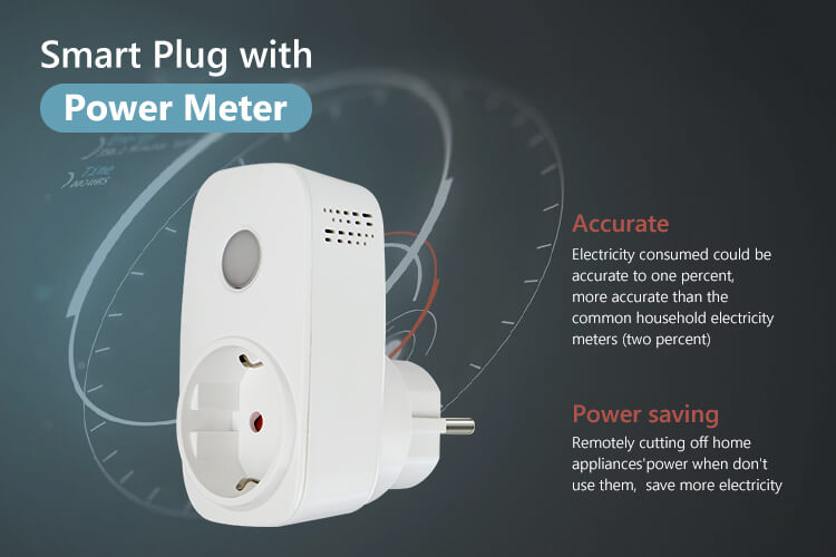 Broadlink SP3S Smart Plug WiFi Connection SPcc Contros  APP Remote Control Muti-timer With Power Detection - EU Plug