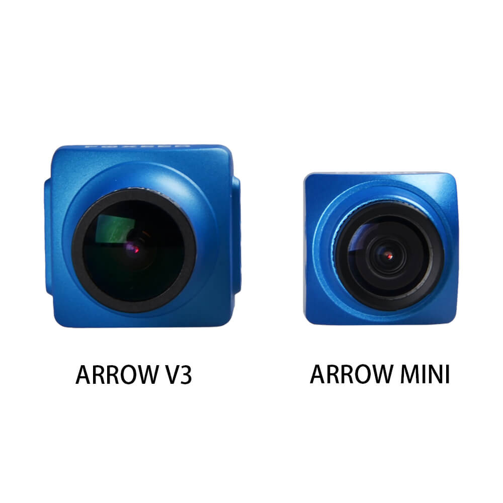 Foxeer Arrow Mini 2.1mm 600TVL 1/3 CCD IR Block FPV Camera w/ OSD - PAL