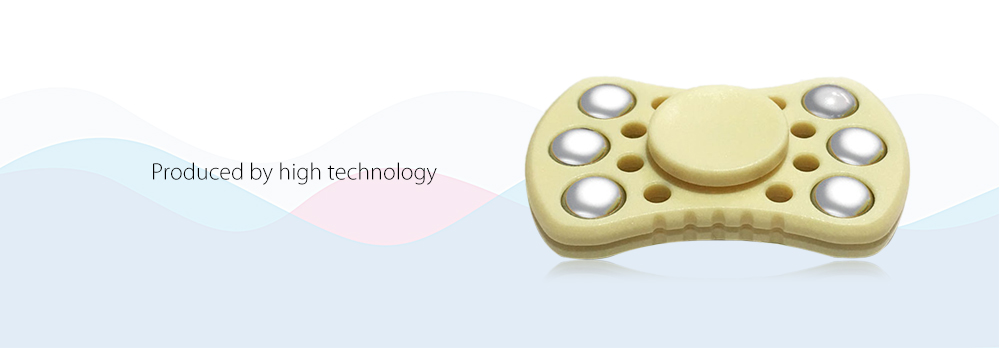 Fidget Hand Spinner with R188 Bearing Stress Reliever Focus Gift Toys - Red