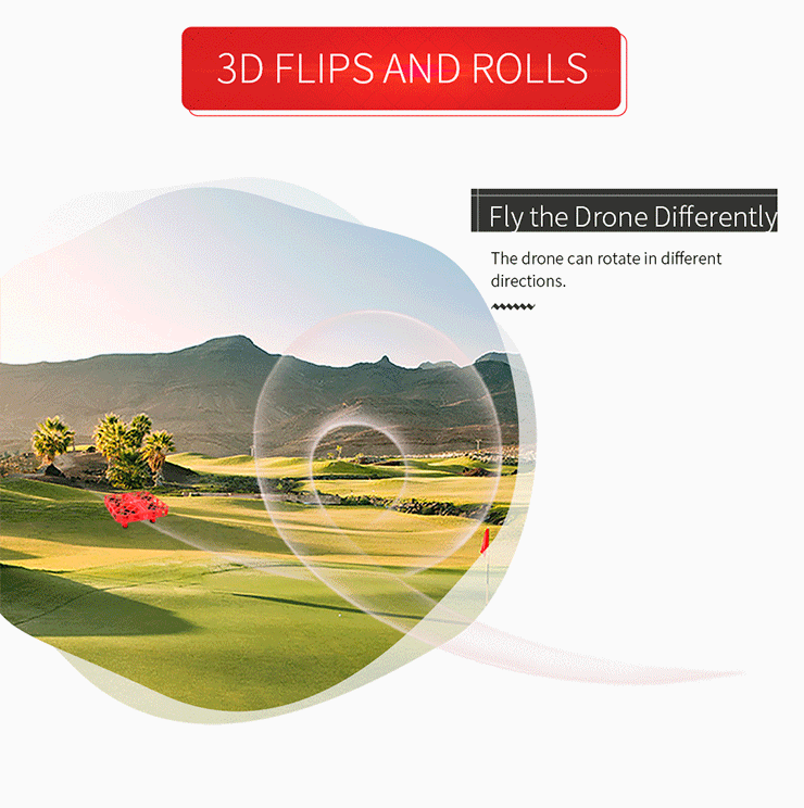 DHD D3 Mini Mesh 2.4G 4CH 6Axis with Headless Mode RC Quadcopter RTF