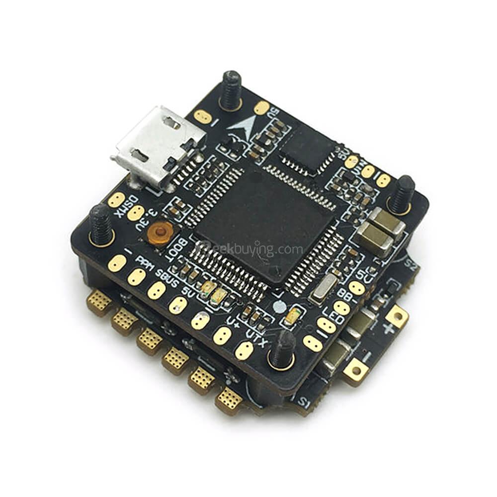 HGLRC XJB F410 Flytower Micro F4 AIO OSD BEC Flight Control Dshot with 10A Blheli_S 2-3S 4 In 1 ESC