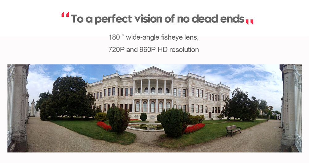 SN-IPC-3002FSW10 Smart 720P WiFi IP Camera Panoramic 1/4 inch CMOS Sensor With IR-cut Filter Onvif Night Vision