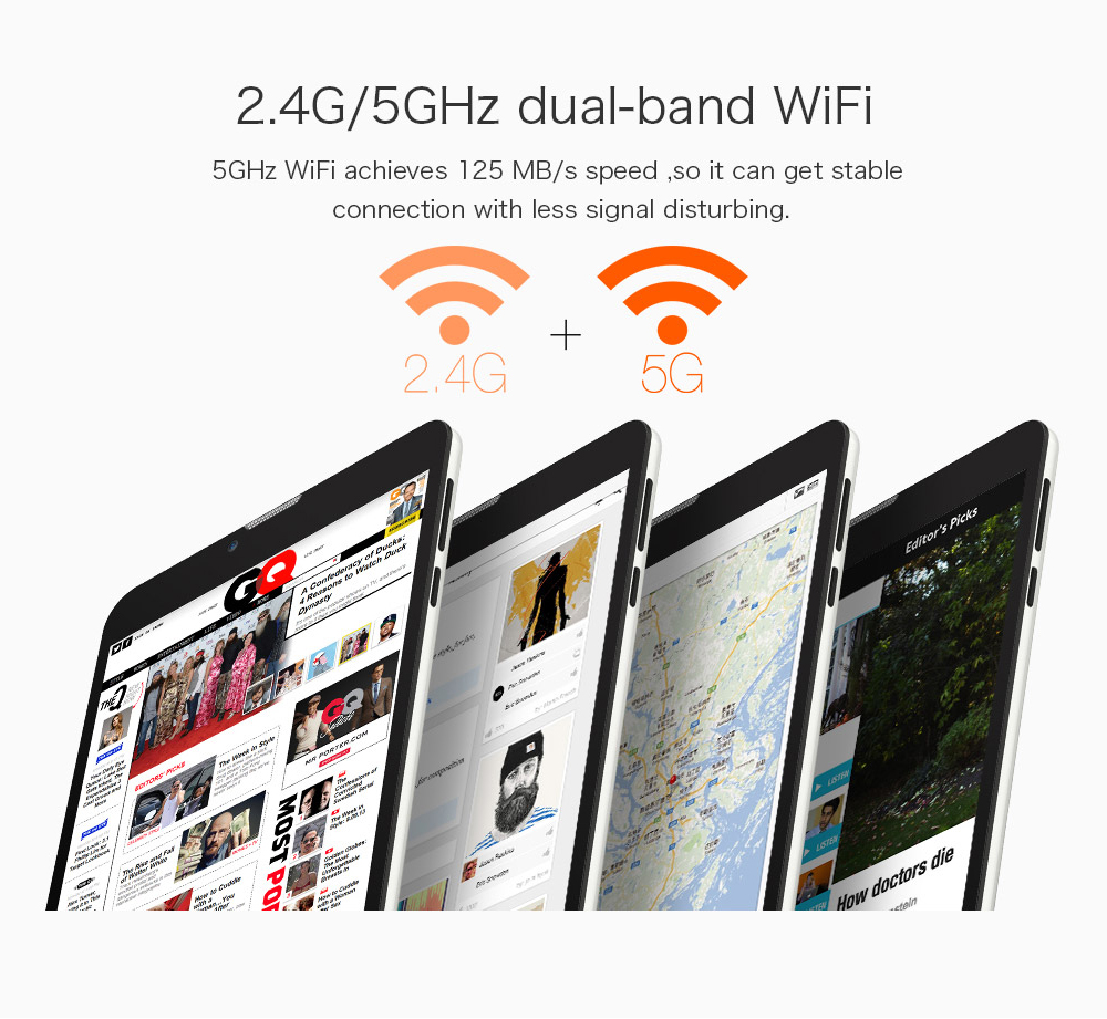 Teclast P70 4G Phablet 7 Inch Android 6.0 Quad Core MT8735 1.0GHz 1GB RAM 8GB ROM Sim Card Slot 1024*600 - Black Silver