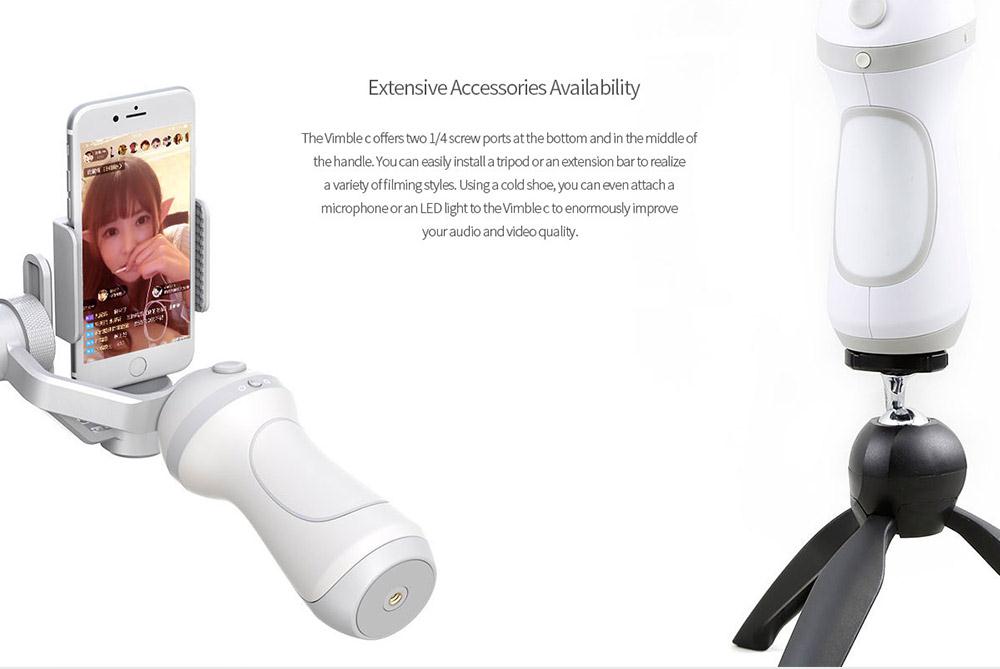 Feiyu Tech Vimble C Smartphone Handheld Gimbal+ - White