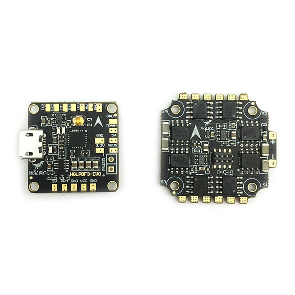 HGLRC XJB F310 PBF3 EVO Flight Control AIO PDB BEC Dshot with 10A Blheli_S 2-3S 4 in 1 ESC