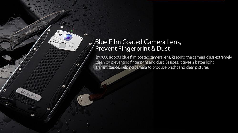[HK Stock]Blackview BV7000 5.0 Inch Smartphone  IP68 Waterproof FHD Screen 2GB 16GB MT6737T 8.0MP Cam Android 7.0 Touch ID NFC - Silver