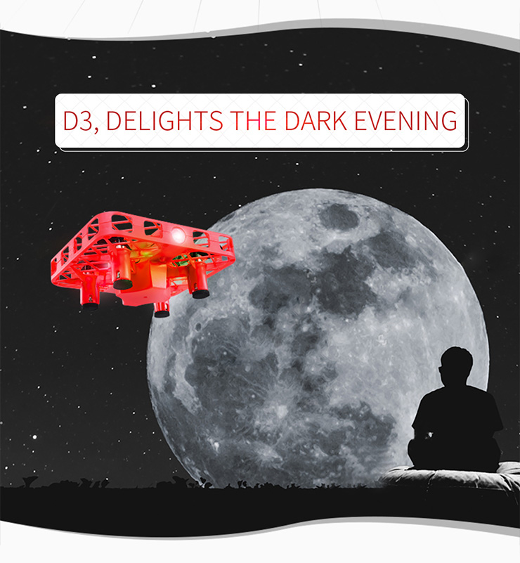 DHD D3 Mini Mesh 2.4G 4CH 6Axis with Headless Mode RC Quadcopter RTF