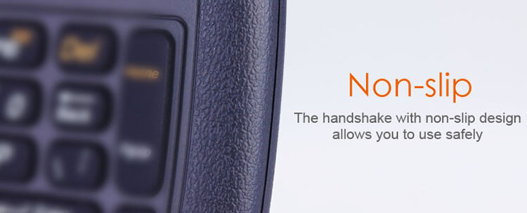 Viboton S1 Rechargeable 2.4GHz Wireless Keyboard with Air Mouse - Black