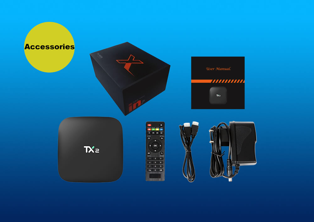 Tanix TX2-R2 RK3229 KODI 4K UHD TV BOX + Tronsmart TSM01