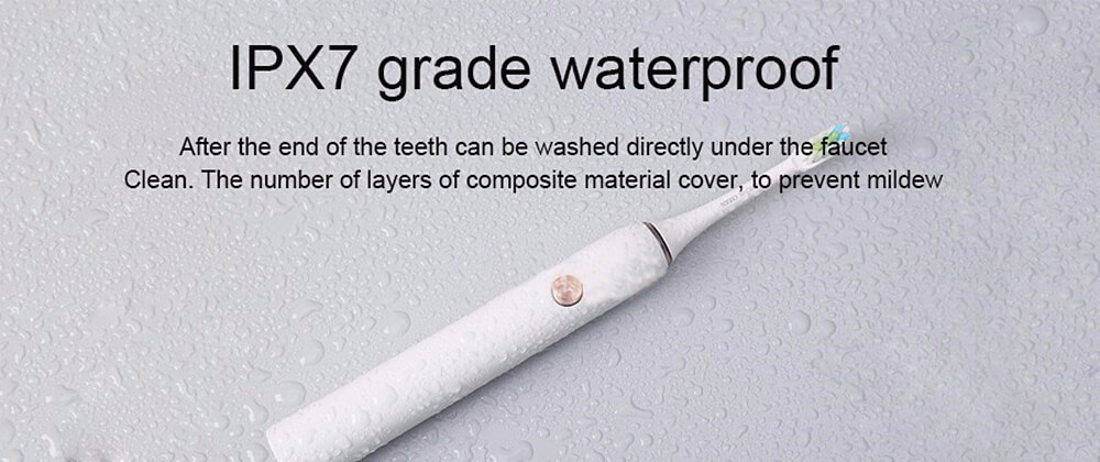 Xiaomi Soocare X3 Smart Electric Toothbrush Charge Wireless Waterproof Bluetooth with APP Control -Black