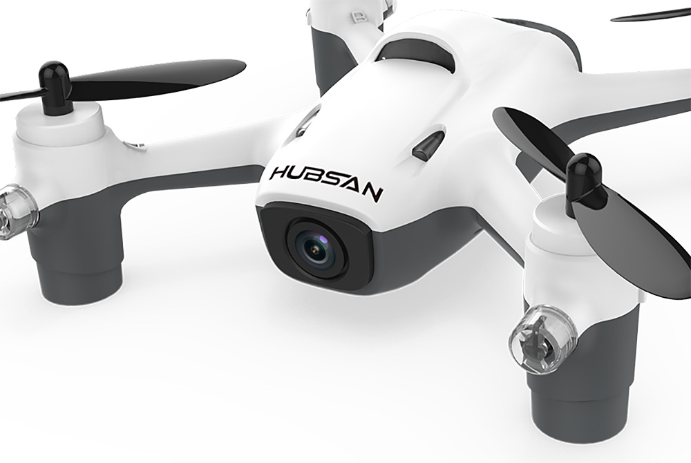 Hubsan H121T X4 CAM Plus RC Quadcopter with HD Camera Altitude Hold Mode RTF - White